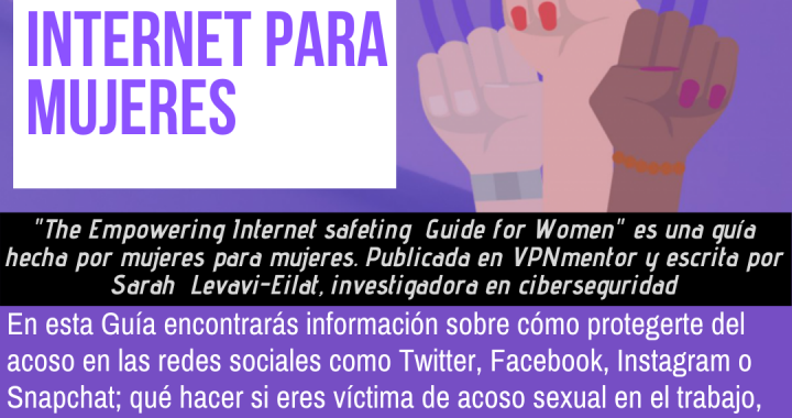 Guía de seguridad en internet para mujeres